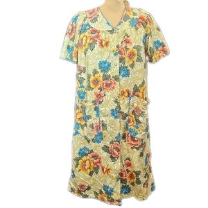 Old Dumpy Floral Housedress